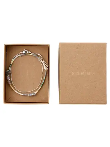 Pilgrim Jewellery PIXIE Gift Set Bracelet Silver 2 in 1 Set