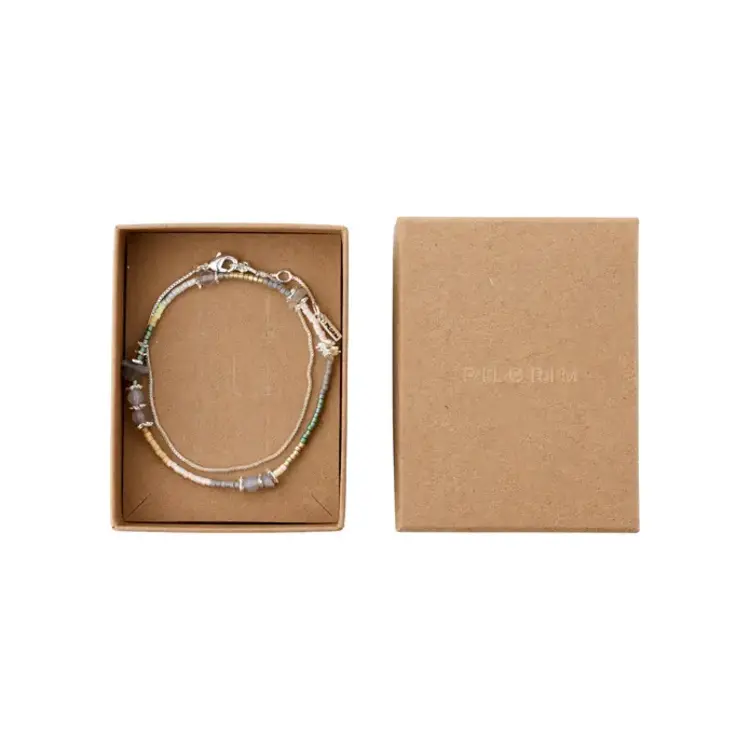 Pilgrim Jewellery PIXIE Gift Set Bracelet Silver 2 in 1 Set