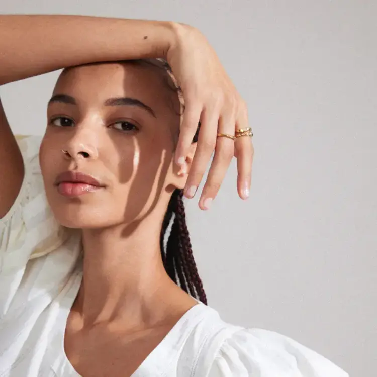 Pilgrim Jewellery TRUST Recycled Ring 3 in 1 Set Gold