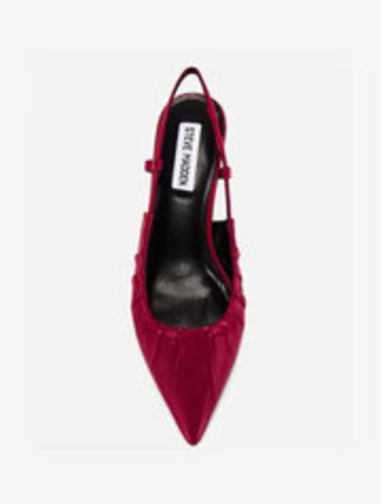 Steve Madden Syrah Sling Back Kitten Heel Red