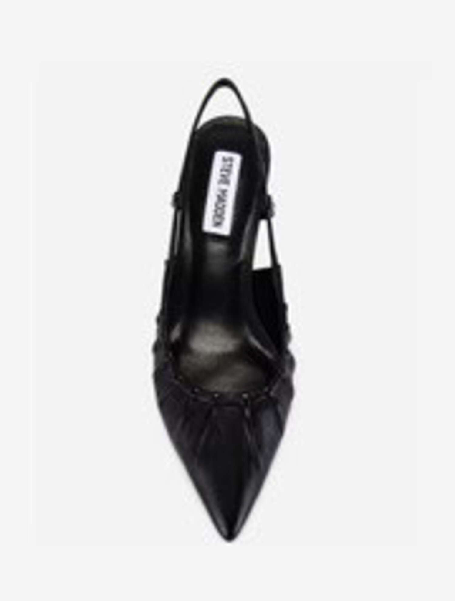 Steve Madden Syrah Sling Back Kitten Heel Black Tryst Boutique