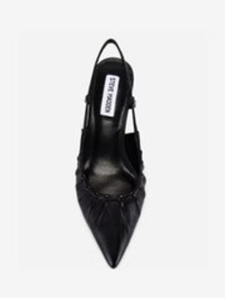 Steve Madden Syrah Sling Back Kitten Heel Black