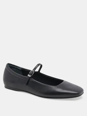 Dolce Vita Reyes Ballet Shoe Black Leather