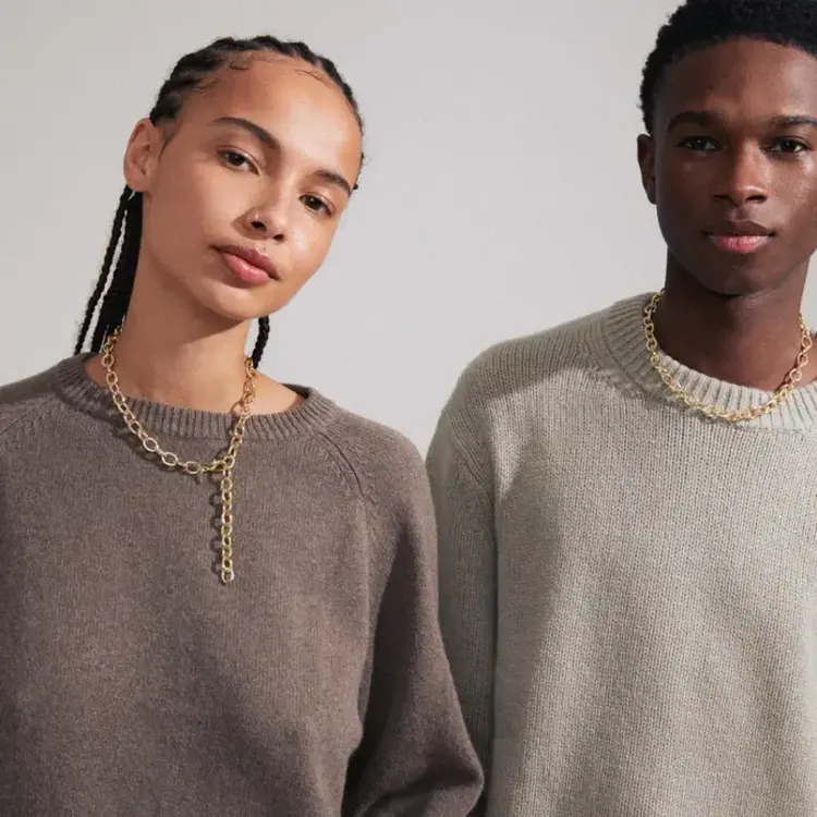 Pilgrim Jewellery AMIRI Recycled Gold Necklace