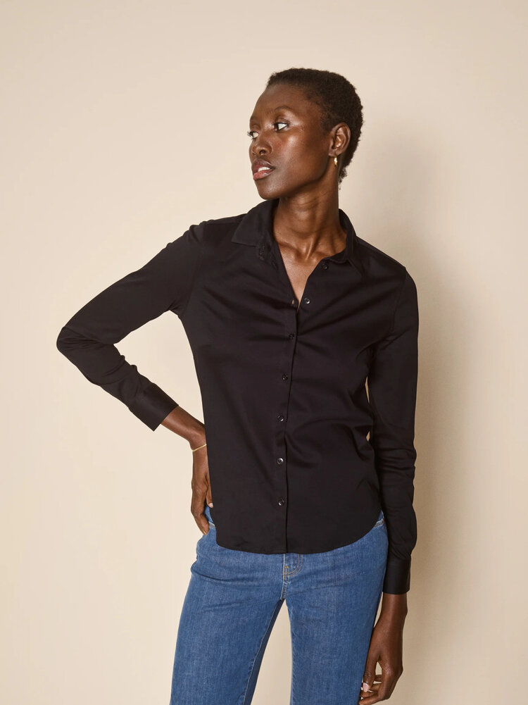 Mos Mosh Tina Jersey Shirt Black