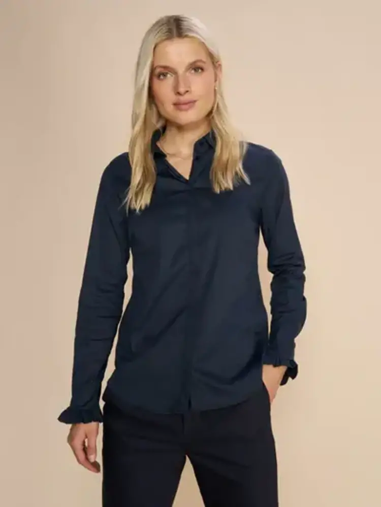 Mos Mosh Mattie Flip Shirt Night Blue