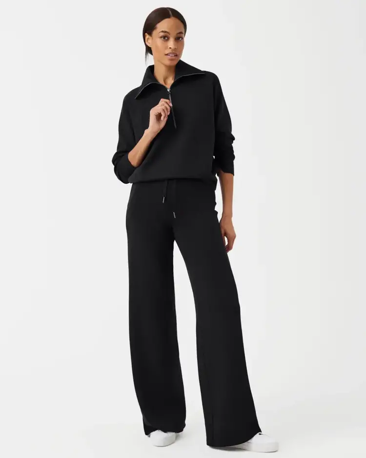 Spanx Air Essentials Wide Leg Pant Very Black