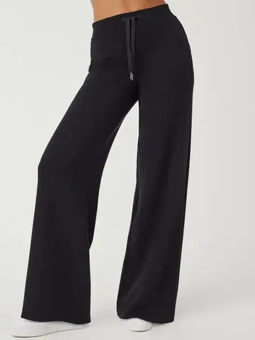 Spanx Air Essentials Wide Leg Pant Very Black