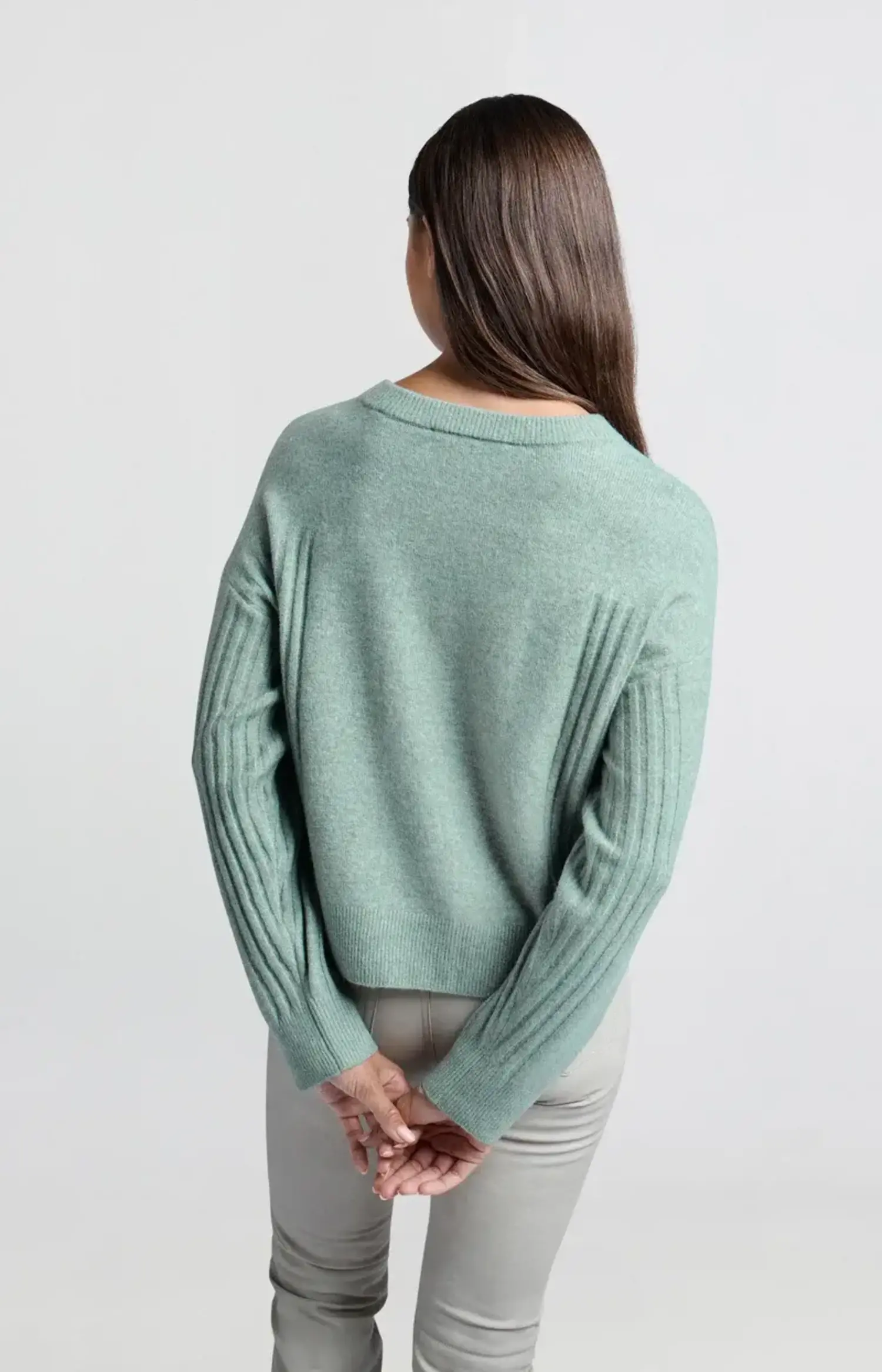 Jade green sweater outlet