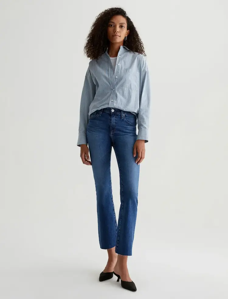 AG Denim Farrah Boot Crop - Lucerne