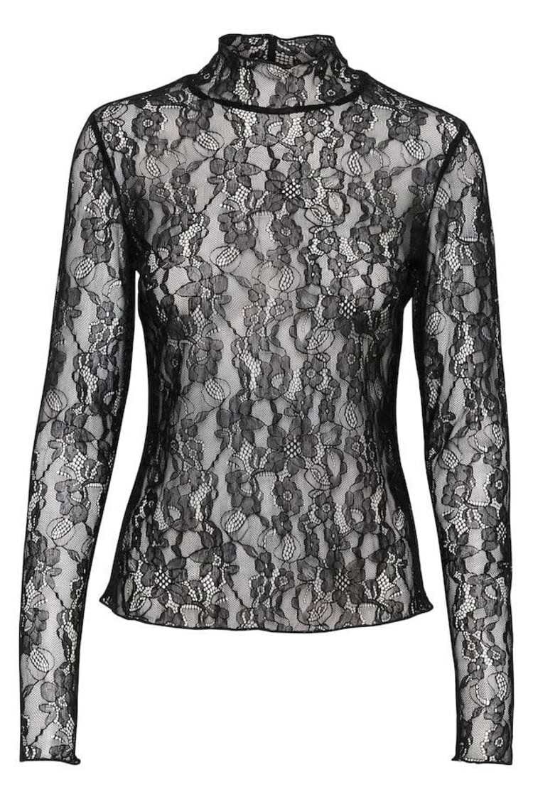 Part Two Lior Sheer Top Black