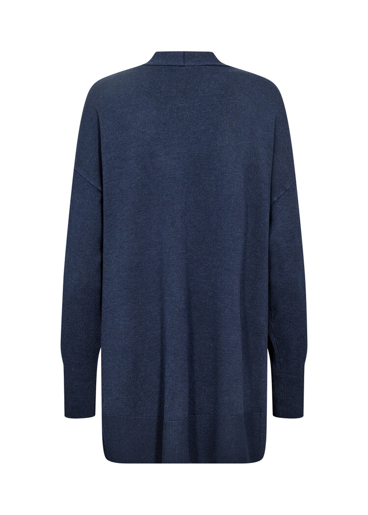 Soyaconcept Dollie 739 Knit Cardigan Blue Iris Melange