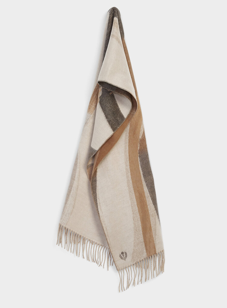 Allover Cashmink Scarf Greige