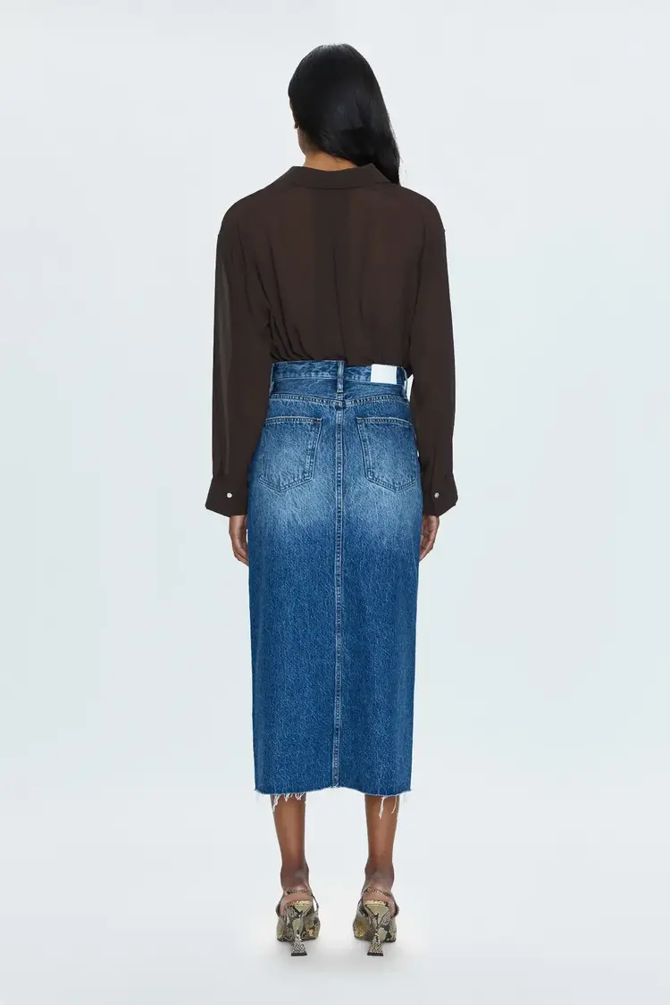 Pistola Alice High Rise Midi Skirt - Fairfax