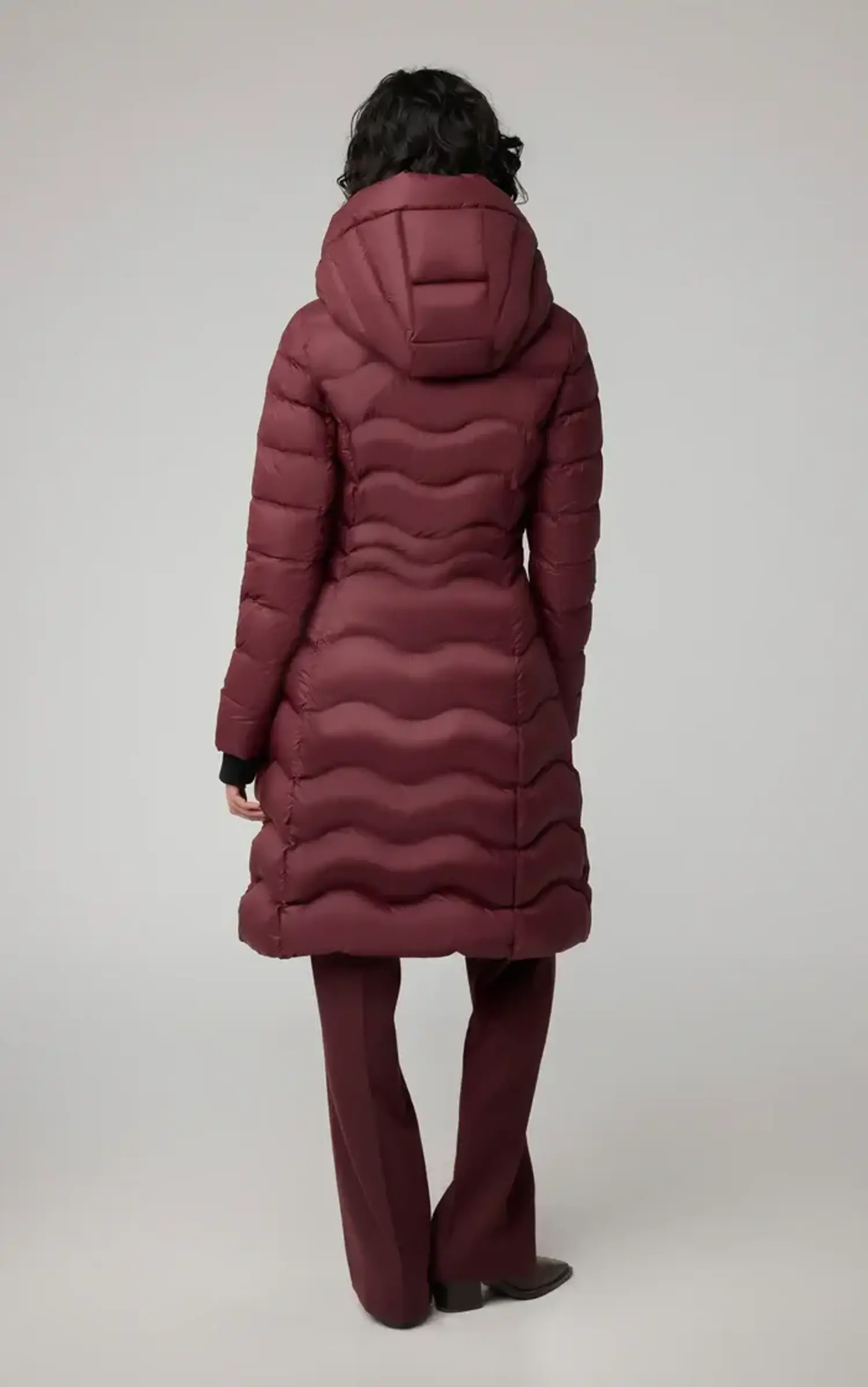 Soia Kyo Lita Light Weight Down Jacket Merlot