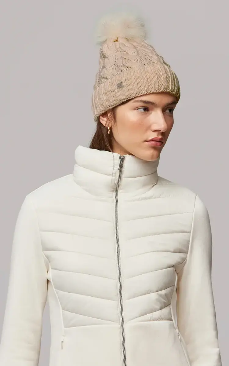 Soia & Kyo AMALIE Cable Knit Toque Hush