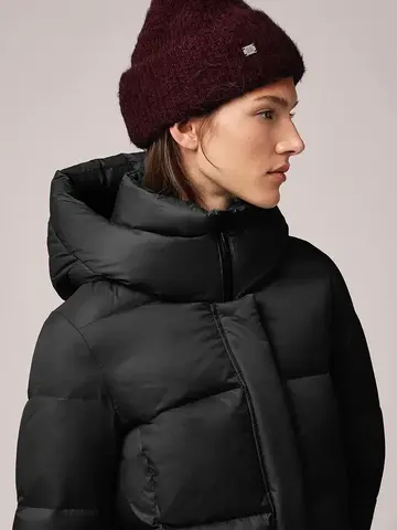 Soia & Kyo Jaya Fuzzy Rib Knit Toque Merlot