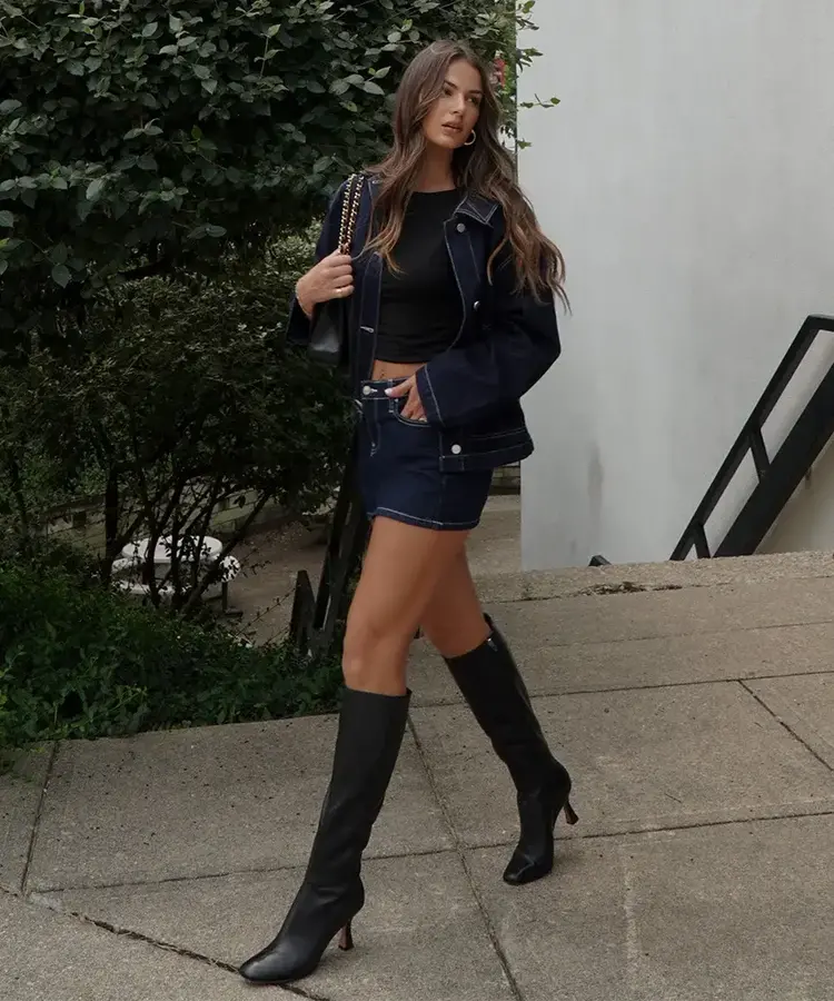 Dolce Vita Gyra Tall Boot Black