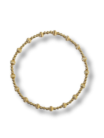 Miren Nekane Jewelry GF Vienna 4mm Corrugated x 2.5mm