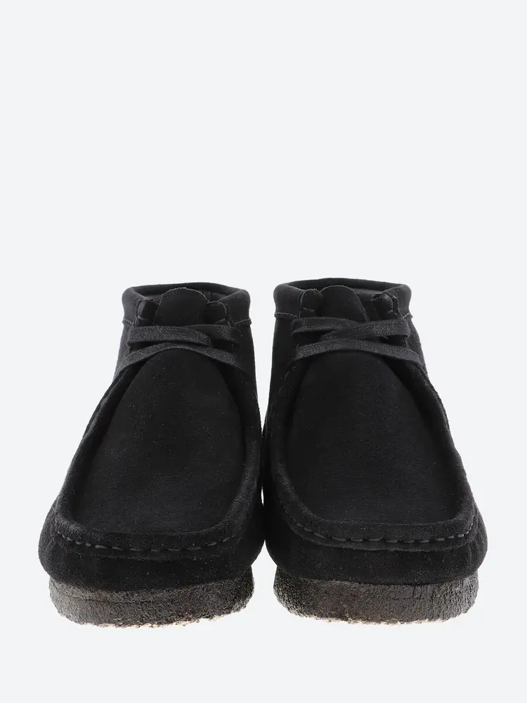 Clarks Wallabee Boot Black Suede