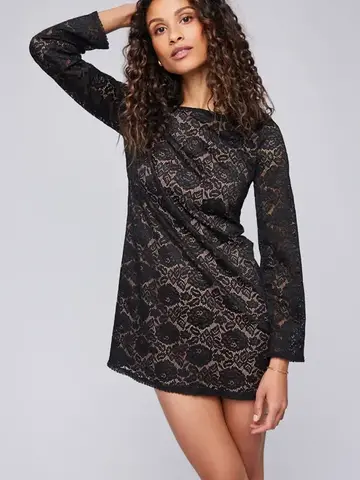 Gentle Fawn Hannah Dress Black