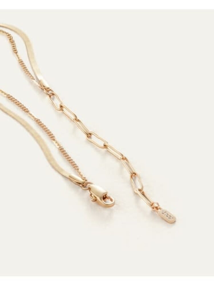 Jenny Bird Surfside Anklet Gold