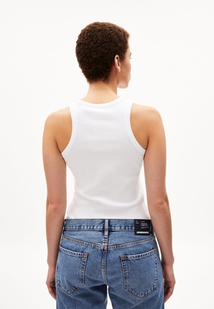 Armed Angels KANITAA Ribbed Tank White