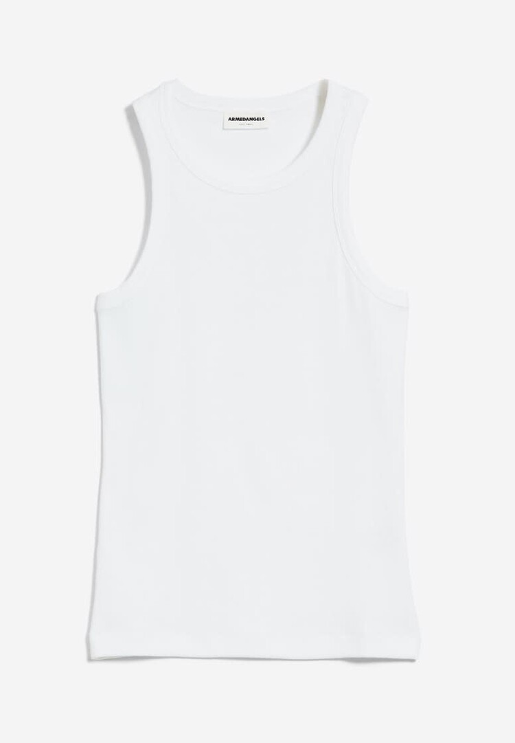 Armed Angels KANITAA Ribbed Tank White