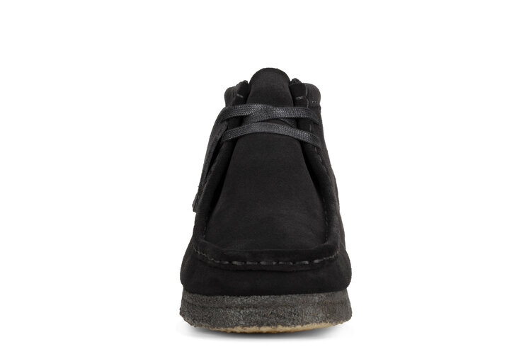 Clarks Wallabee Boot Black Suede
