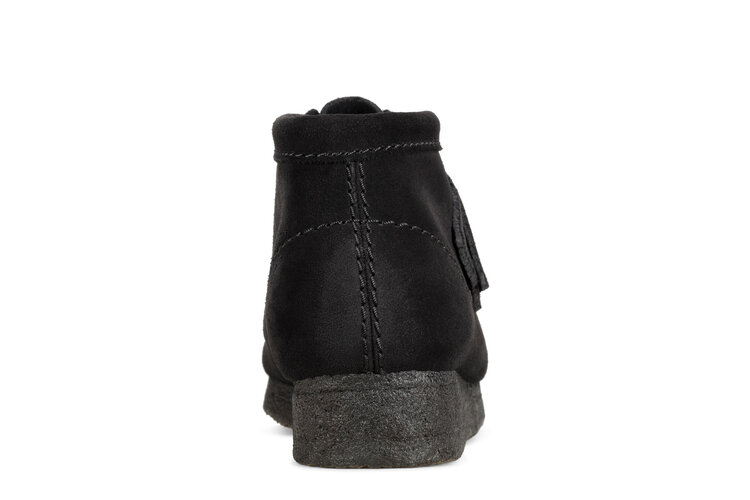 Clarks Wallabee Boot Black Suede
