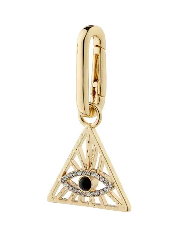 Pilgrim Jewellery CHARM Recycled Triangle Pendant Gold