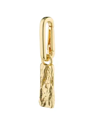 Pilgrim Jewellery CHARM Recycled Tag Pendant Gold