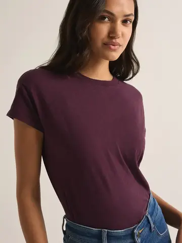 ZSupply Modern Slub Tee Berry Wine
