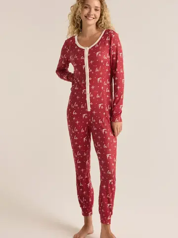 ZSupply FA LA LA Onesie Haute Red