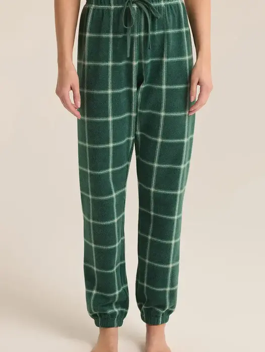 Z supply chill plush leopard jogger sale