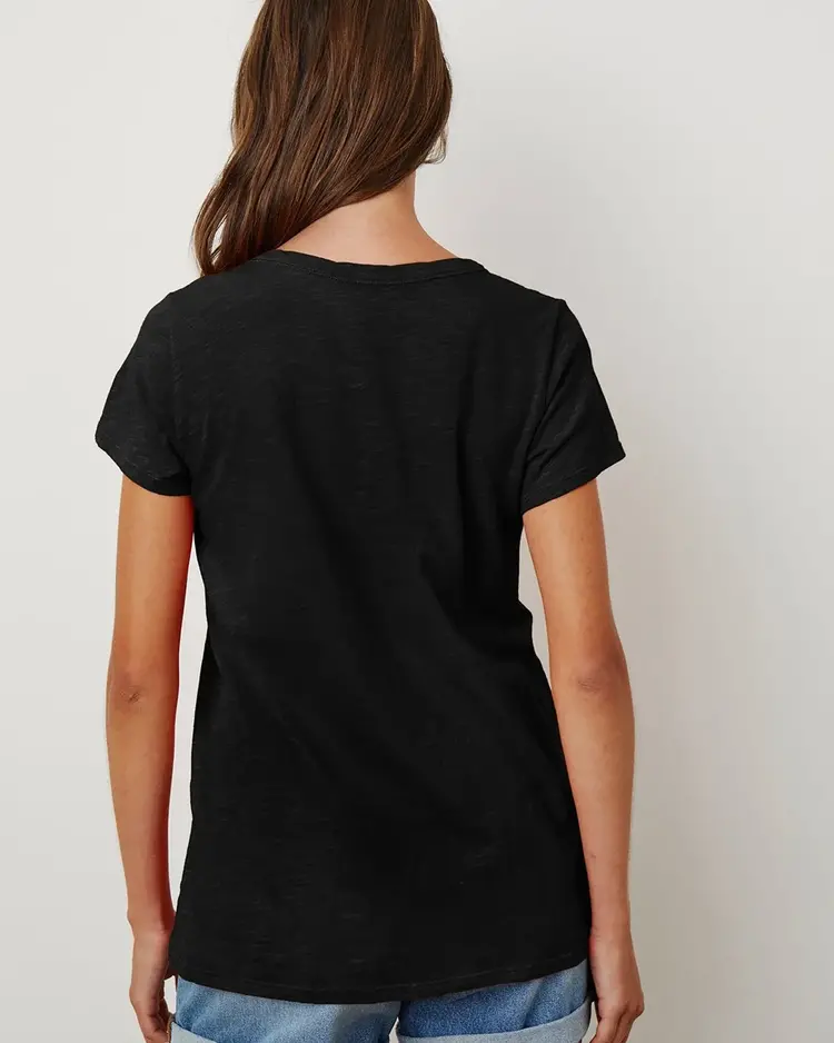 Velvet TILLY03 Crewneck Tee Black