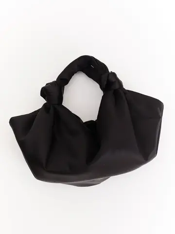 Velvet Robyn Satin Knot Bag