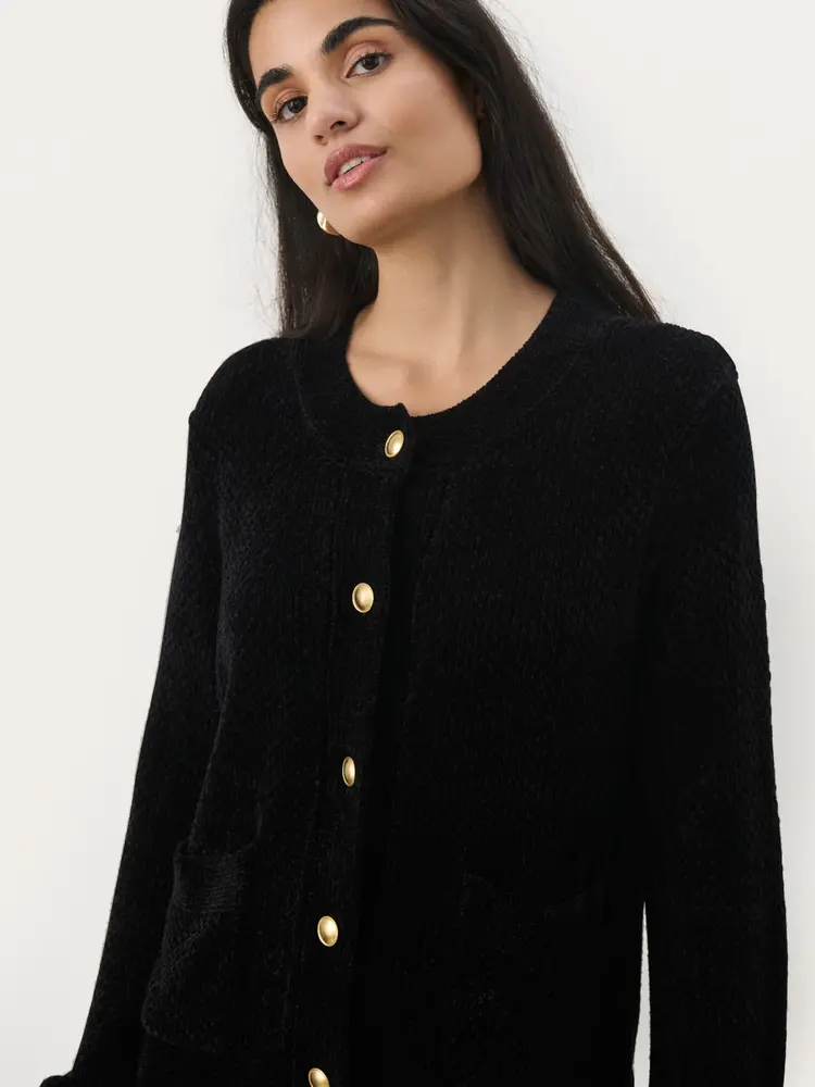 Part Two Mika Cardigan Black