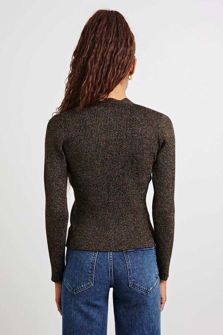 Rails Dita Top Gold Lurex