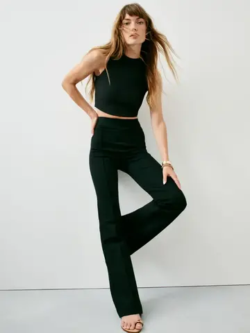 Spanx Ponte Flare Black (TALL)