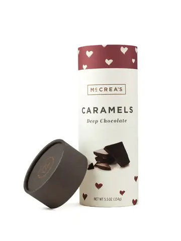 Mc Crea's Caramels Deep Chocolate Caramel Tube 5.5oz