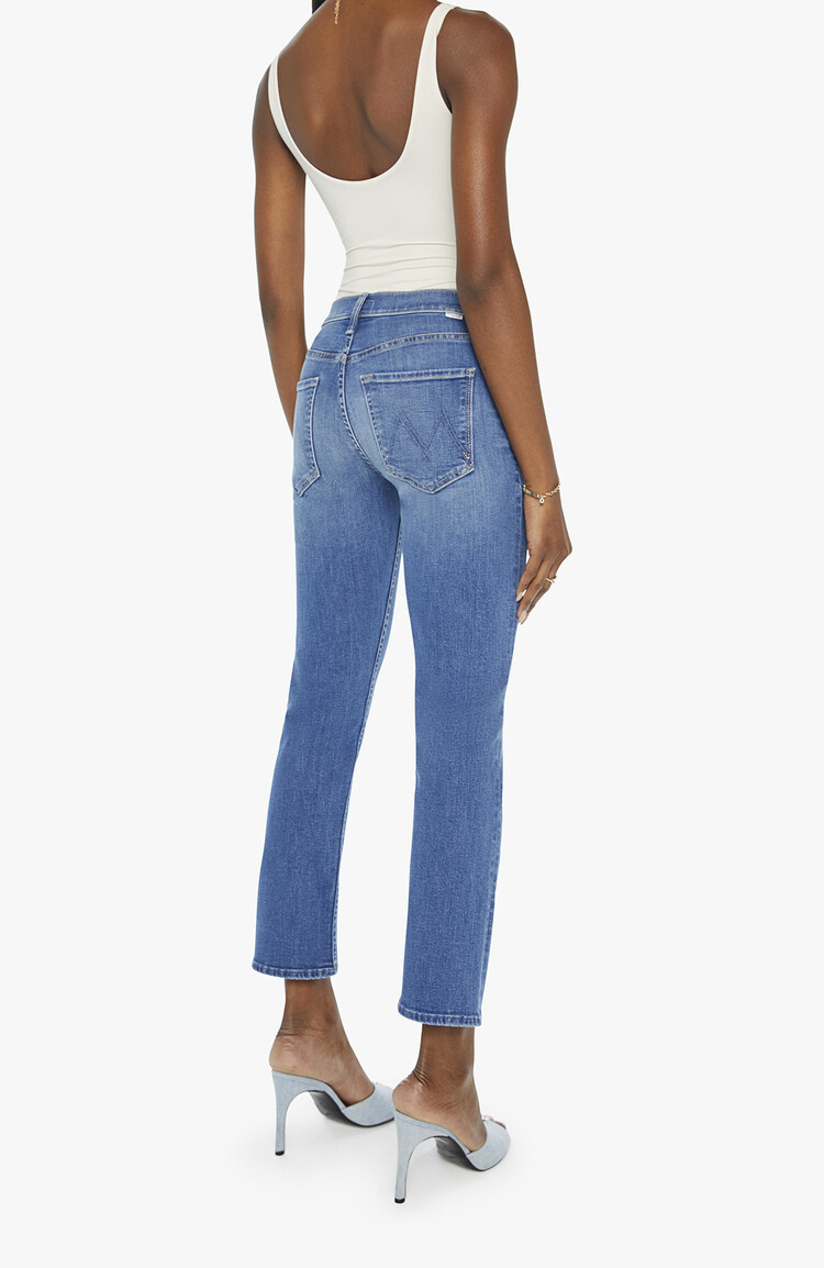 MOTHER The Mid Rise Rider Ankle - Lhasa Love