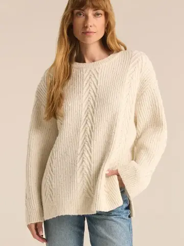 ZSupply All That Glitters Sweater Champagne