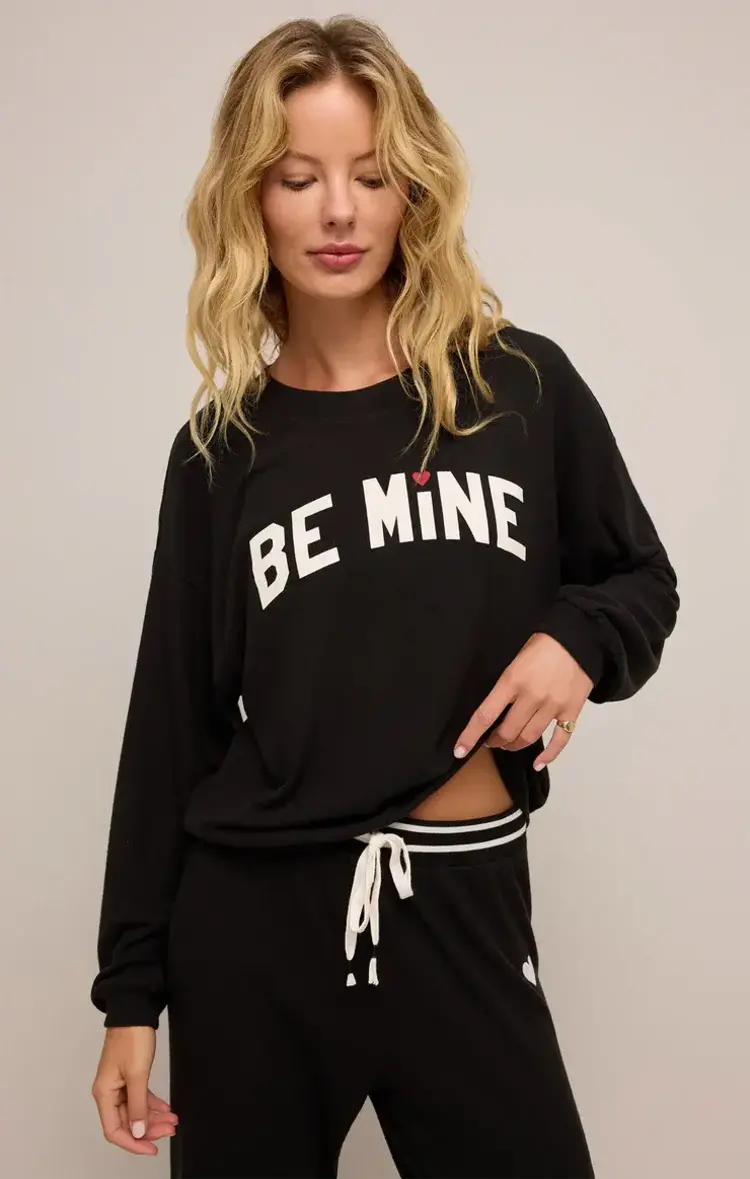 ZSupply Be Mine LS Top Black