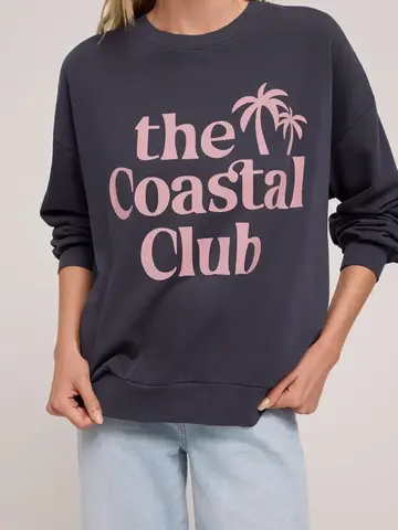 ZSupply Coastal Club Sunday Sweatshirt Supernova