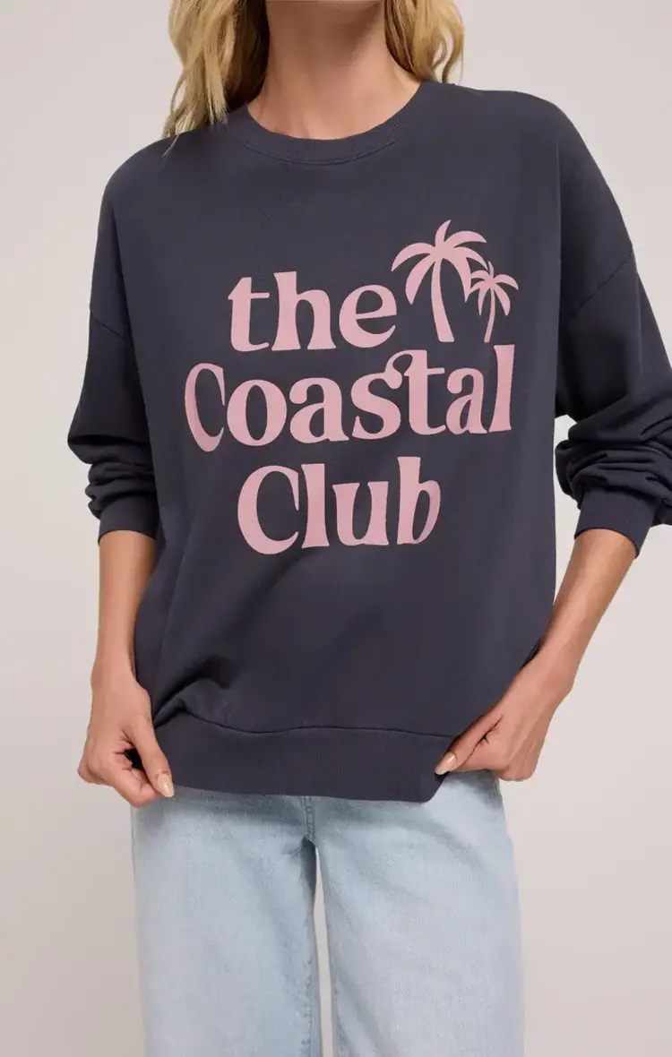 ZSupply Coastal Club Sunday Sweatshirt Supernova