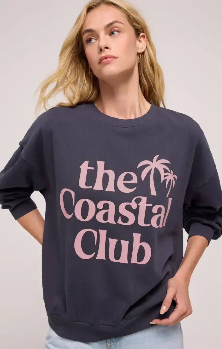 ZSupply Coastal Club Sunday Sweatshirt Supernova