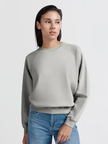 Yaya Raglan Sweatshirt Harbor Mist