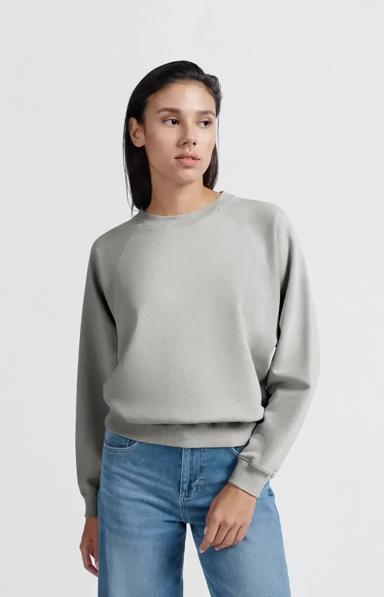 Yaya Raglan Sweatshirt Harbor Mist