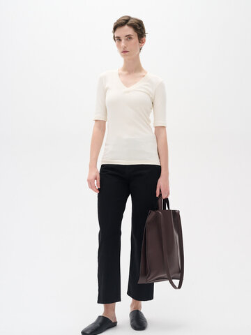 InWear Dagnal V-Neck T-Shirt Whisper White